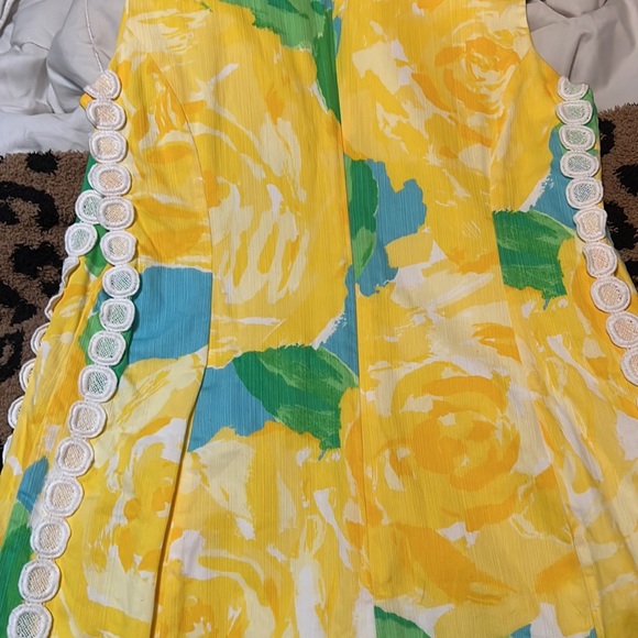 Lilly Pulitzer (HOLY GRAIL) yellow first impressions HARD TO FIND SIZE 8 - Picture 7 of 9